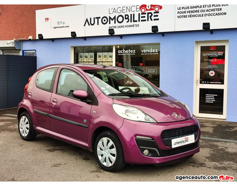 Achat voiture occasion, Auto occasion pas cher | Agence Auto Peugeot 107 1.0 12v Blue Lion ENVY 68ch Violet Année 2012 Manuelle Essence